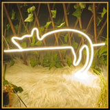 Cat Lying Neon Sign