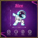 Astronaut Dabbing UV Neon Sign