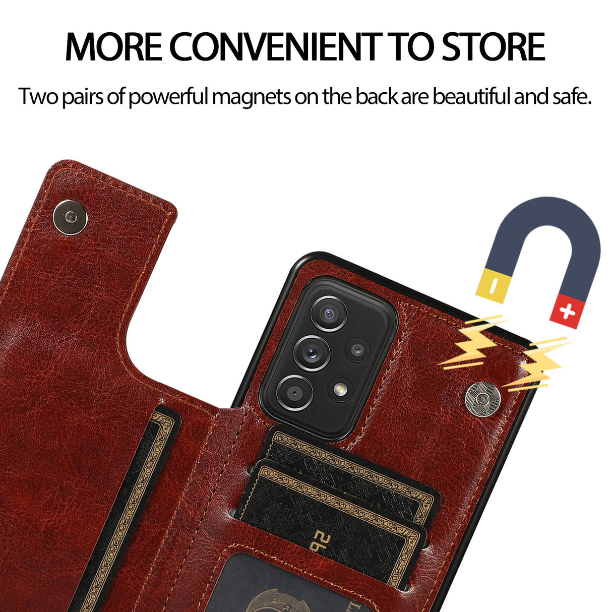 Card Leather Flip Phone Case Cover