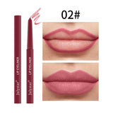 Waterproof Sweatproof Fadeless Automatic Lip Liner European And American Matte Multicolor