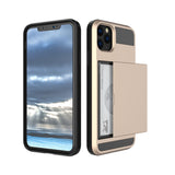 Slide Card Phone Case Protective Cover