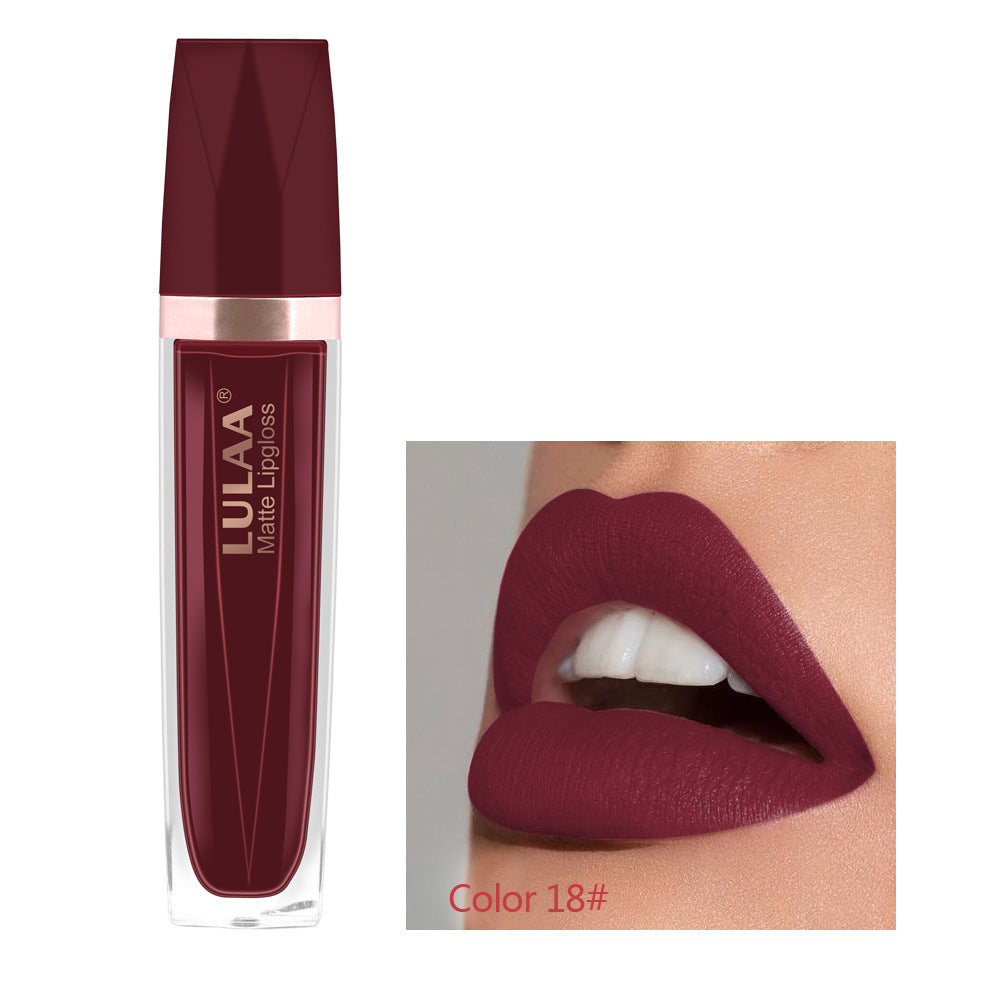 18 color matte top velvet lipstick