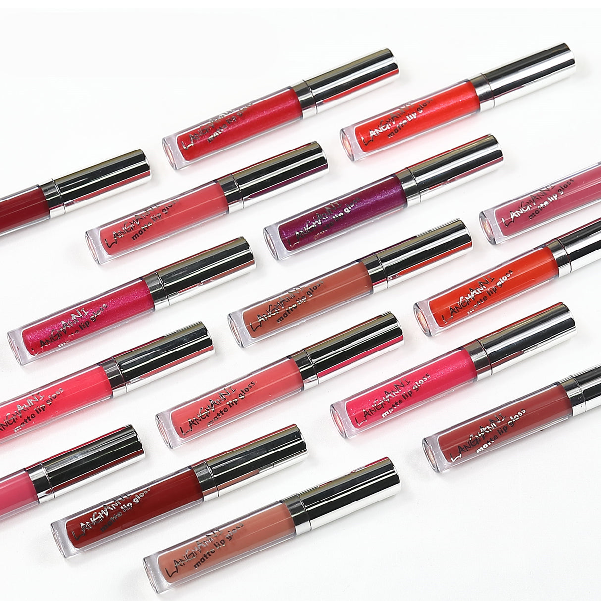 Lipstick 18 Count Lip Gloss Set Matte Velvet Lip Gloss