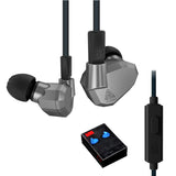 In-ear headphones with microphone