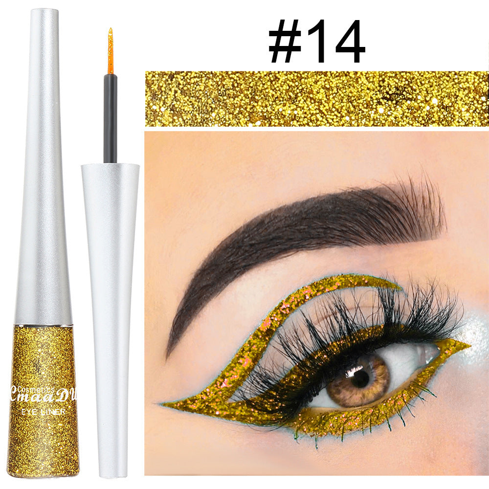 Glitter Glitter Gold Scallion Powder Eyeliner Liquid