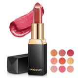 Pearlescent color change temperature change lipstick