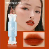 LaMeiLa Velvet Matte Discoloration Resistant Velvet Glass Lip Lacquer