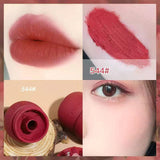 Lip Mud Jar Jelly Color Makeup Velvet Non Stick Cup Student Lipstick