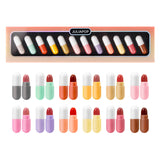 12 Color Mini Capsule Lipstick Set