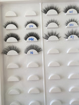 Sticky 3D silk false eyelashes No glue, no stimulation, natural soft and comfortable false eyelashes 3 seconds speed wear