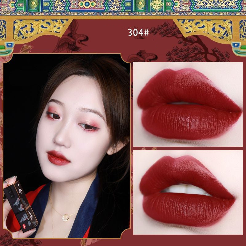 Jinse peach velvet love lipstick