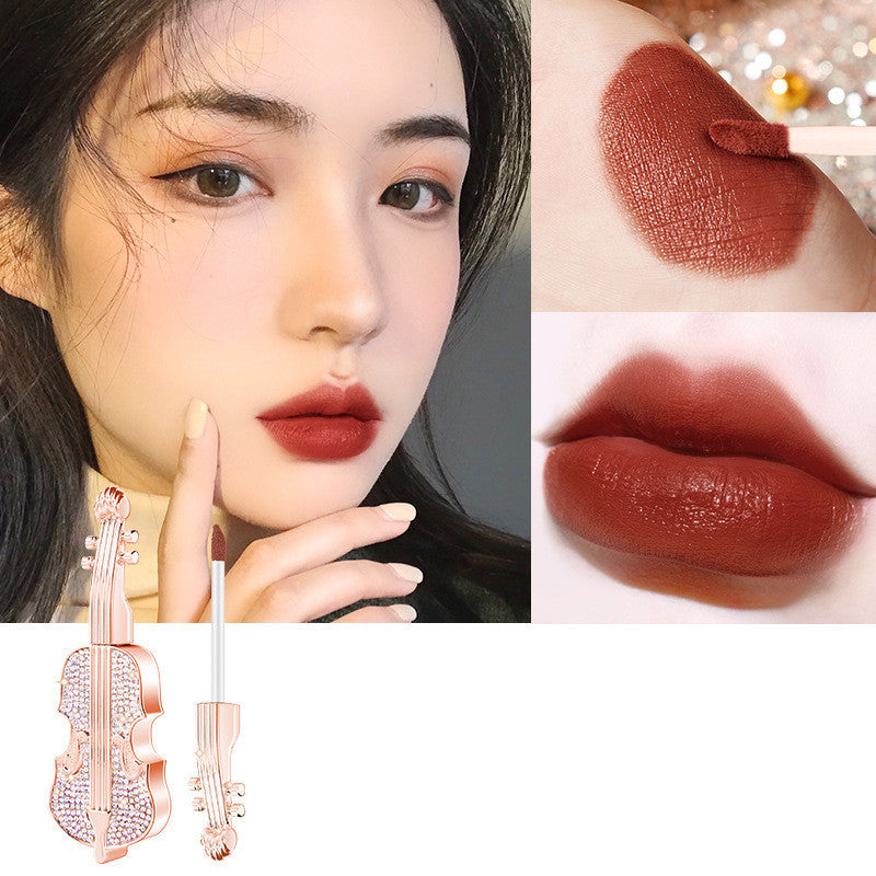 Violin Soft Mist Velvet Air Lip Glaze Is Not Easy To Fade Lipstick