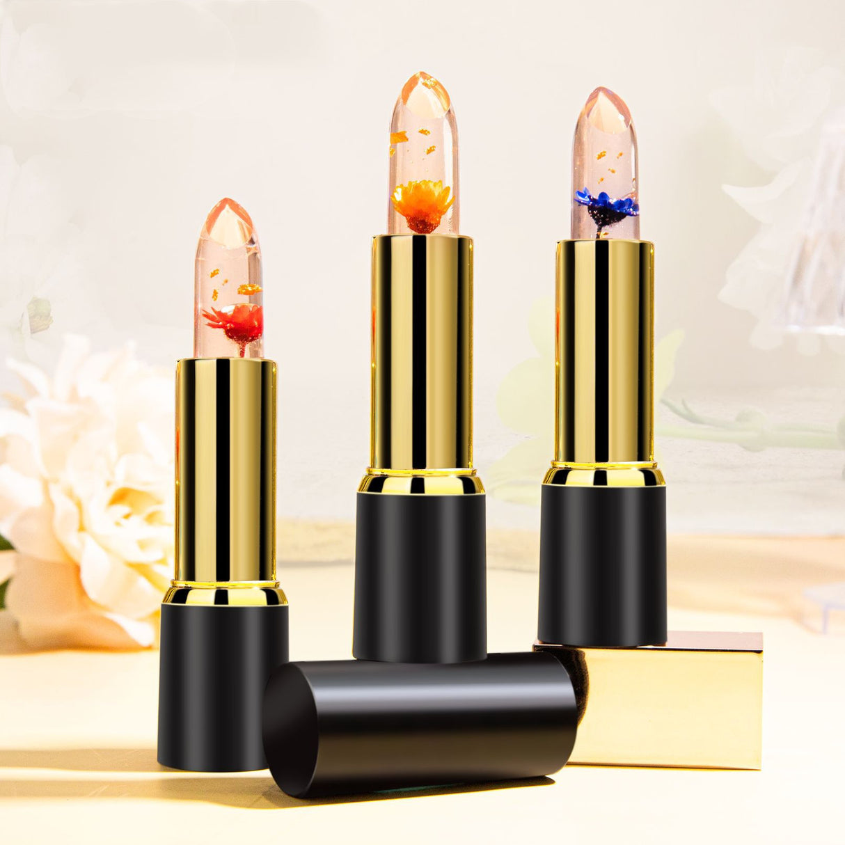 Jelly Flowers Nourishing Moisturizing Lipstick