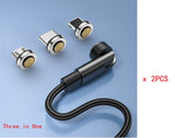 Compatible With Appl E , 540 Degree Rotating Magnetic Data Cable Three In One