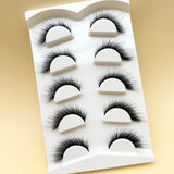 Mink Eyelashes Eye Tail Lengthening Natural Eyelashes Flat False