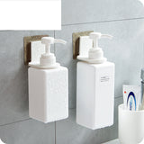 Bathroom shampoo shower gel bottle hanging shelf