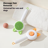 Cat Float Hair Cleaning One-click Pets Hair Removal And Cleaning Massage Comb Pet Products