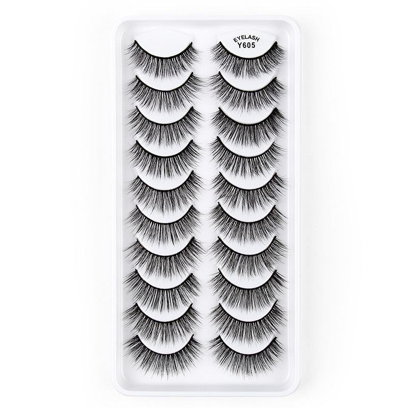 3D European And American Cat Eye False Eyelashes Are Naturally Thick And Fluffy