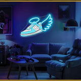 Angel Wing Shoe UV Neon Sign