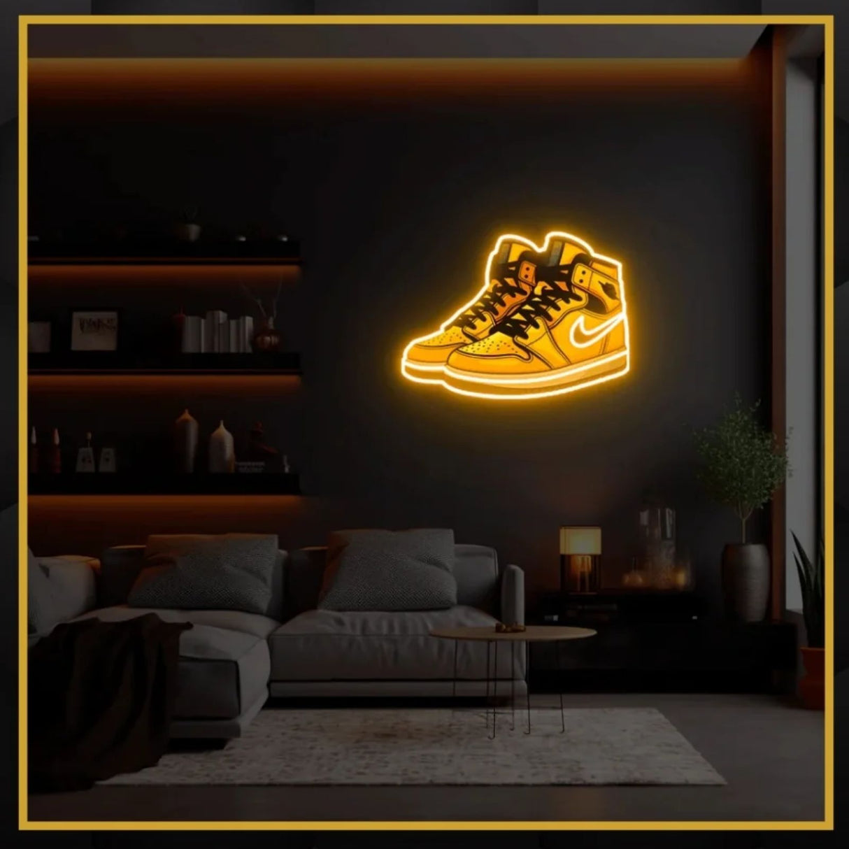 Shoe UV Neon Sign