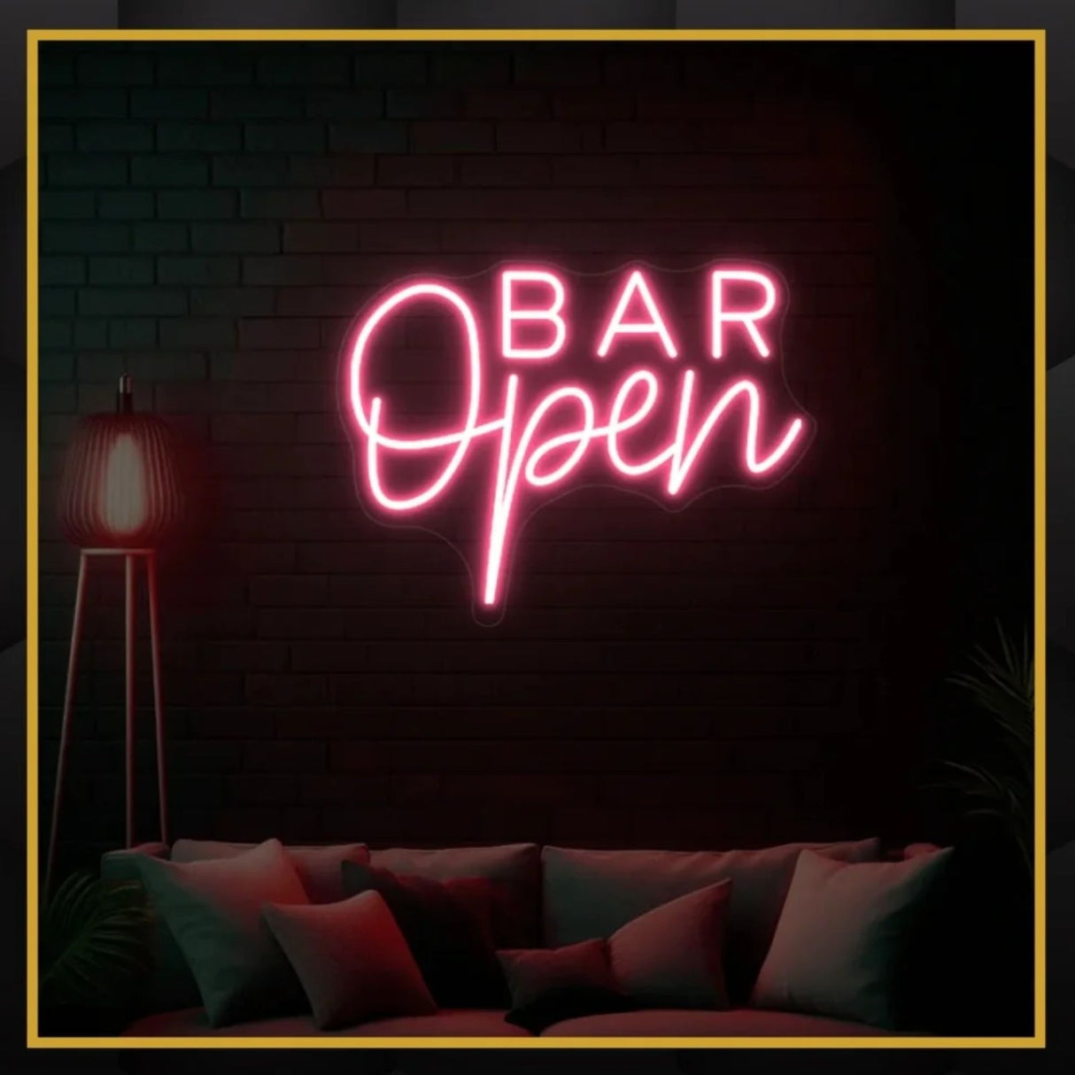 Open Bar Neon Sign