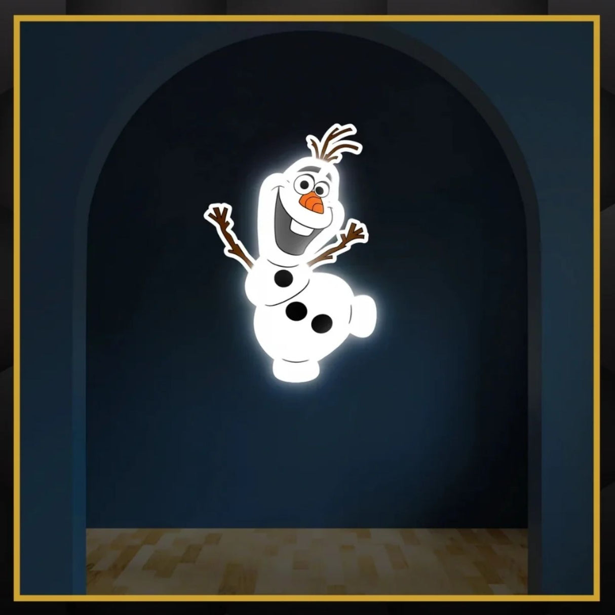 Olaf UV Neon Sign