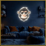 Monkey UV Neon Sign