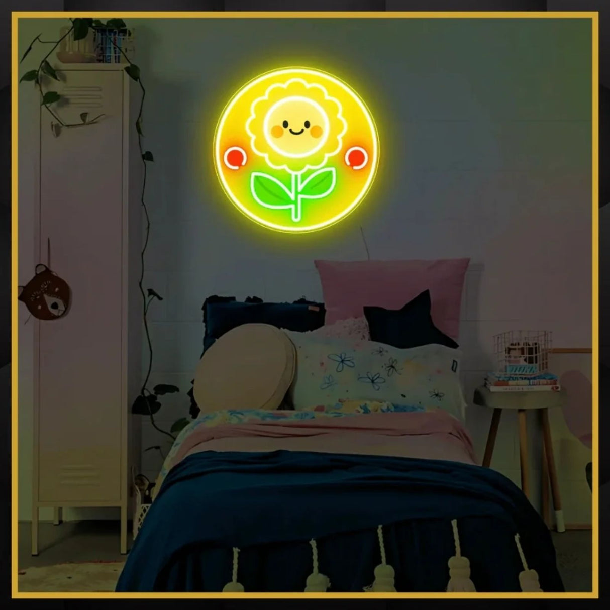 Sunflower UV Neon Sign