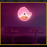 Donut UV Neon Sign