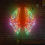 Colourful Wings Neon Sign