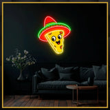 Mexican Mascot UV Neon Sign