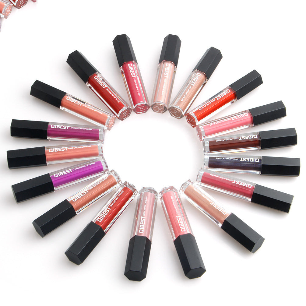 QIBEST Makeup Hexagonal Lip Gloss