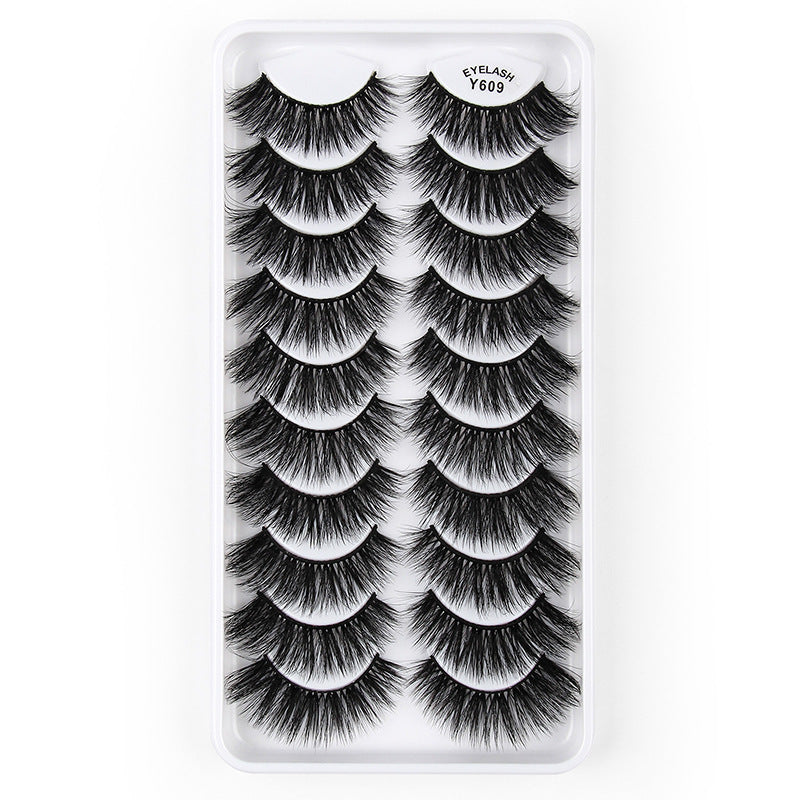 3D European And American Cat Eye False Eyelashes Are Naturally Thick And Fluffy