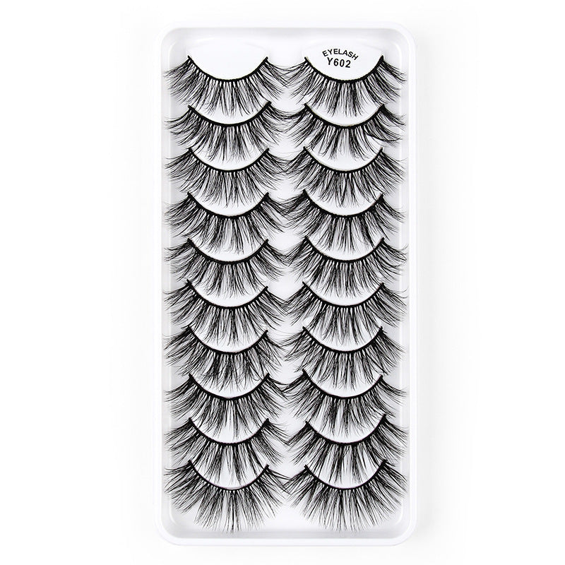 3D European And American Cat Eye False Eyelashes Are Naturally Thick And Fluffy