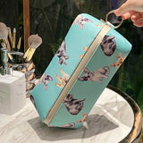 Cute Dog Pets Print Cosmetic Bag Waterproof Makeup Bags Travel