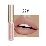 QIBEST matte matte non-stick cup lip gloss