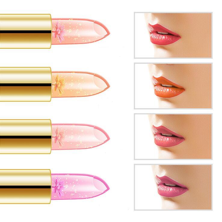 Flower Lipstick Magic Color Temperature Change