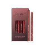 Lip Pencil Waterproof Not Smudge Lipstick Pen Matte Lip Gloss Rotation