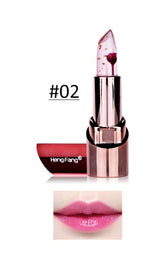 Gold leaf flower jelly temperature change lipstick