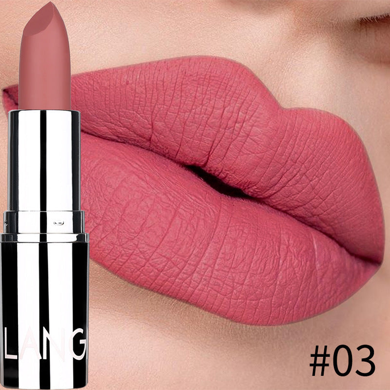 Silver matte lipstick