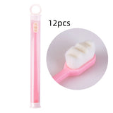 Ultra-fine Toothbrush Super Soft Bristle Deep Cleaning Brush Portable For Oral Care Tools Teeth Care Oral Cleaning Travel