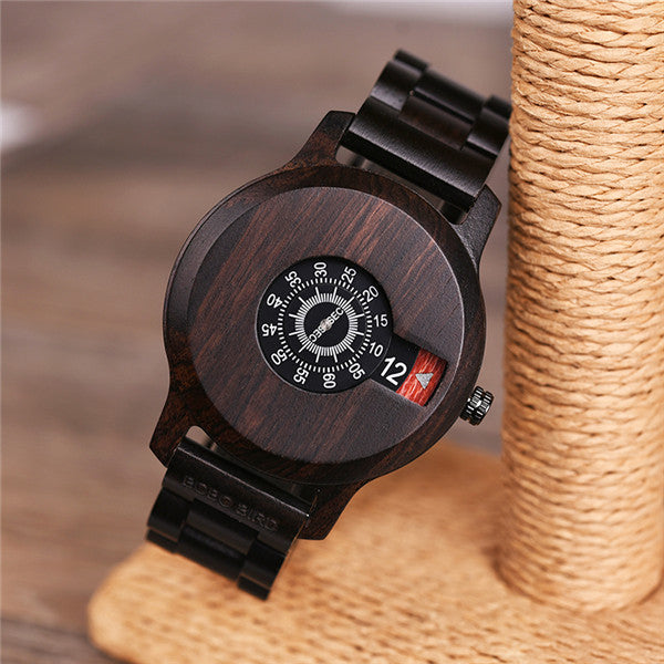 Bamboo wood watch