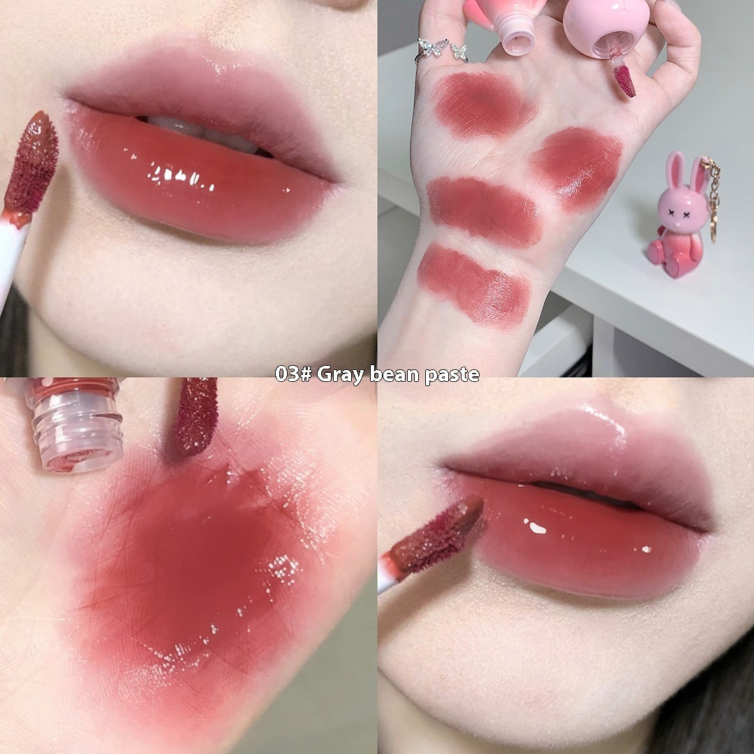 Water Light Lip Lacquer Moisturizing Mirror Makeup No Stain On Cup Lipstick