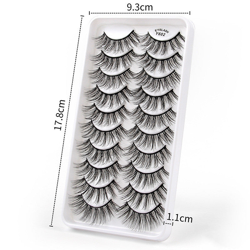 3D European And American Cat Eye False Eyelashes Are Naturally Thick And Fluffy