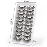 3D European And American Cat Eye False Eyelashes Are Naturally Thick And Fluffy