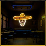 Mexican Calavera Skull UV Sign