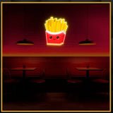 Fries UV Neon Sign