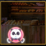 Panda Donut UV Neon Sign