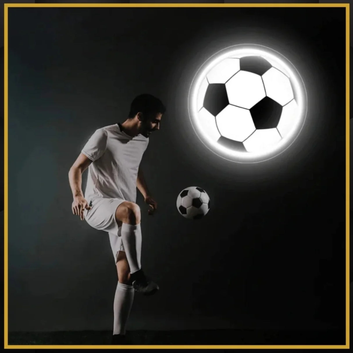 Football UV Neon Sign