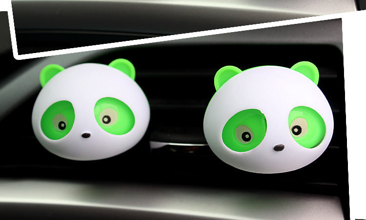 Panda Car Perfume Car Perfume Seat Cute Solid Car Aromatherapy